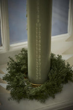 Load image into Gallery viewer, Brass Candle Tray With Edge Small
