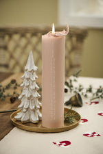 Load image into Gallery viewer, Brass Candle Tray With Edge Large
