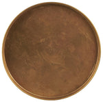 Load image into Gallery viewer, Brass Candle Tray With Edge Large
