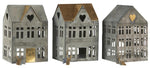 Load image into Gallery viewer, Metal House Tea Light Candle Holder 6 designs

