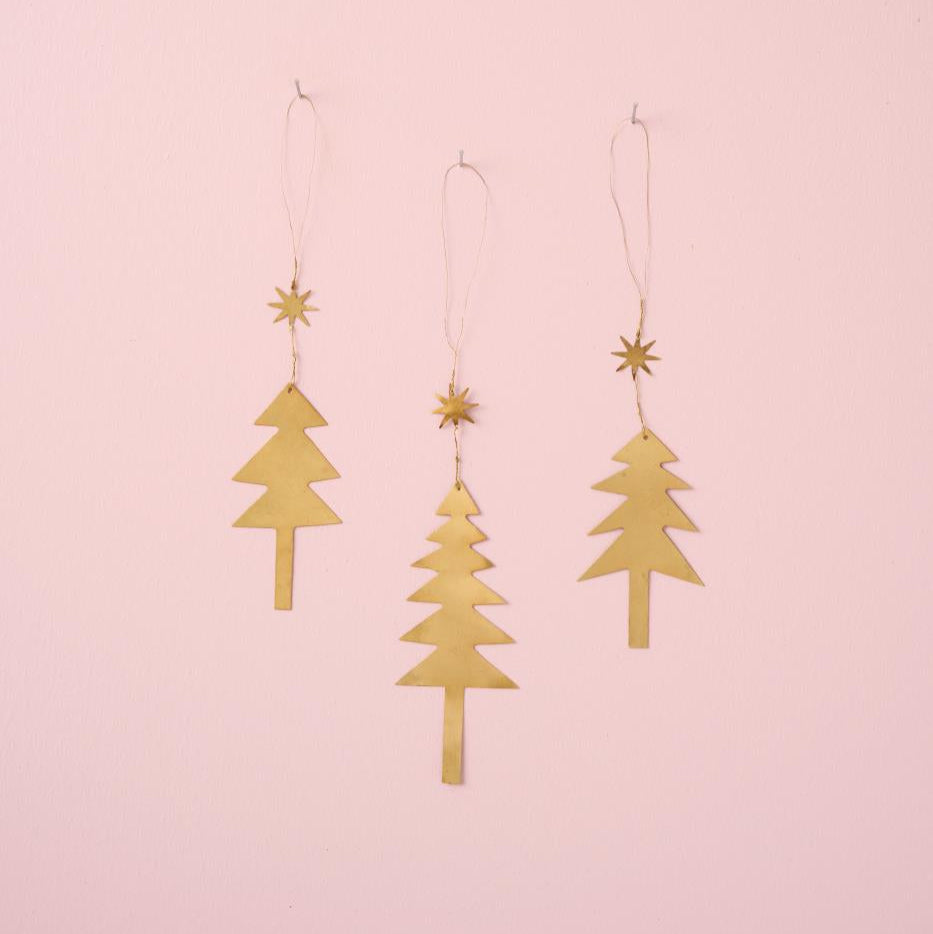 Brass Tree Decoration Hanging
