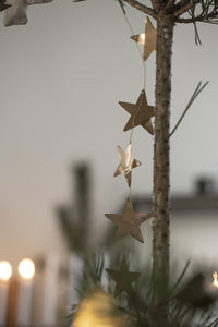 Star Garland on Wire