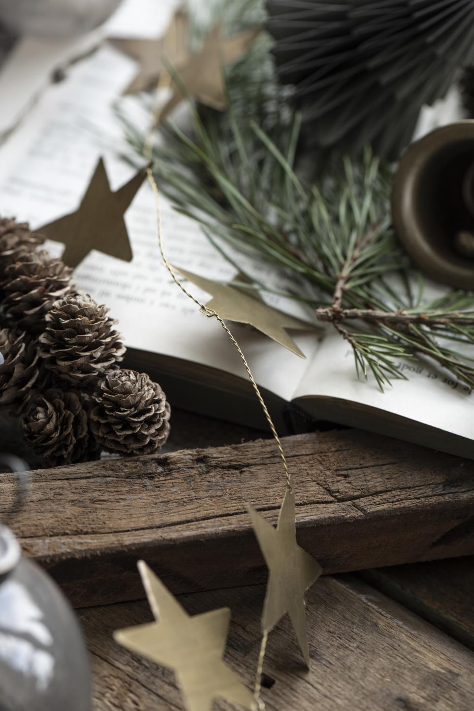 Star Garland on Wire