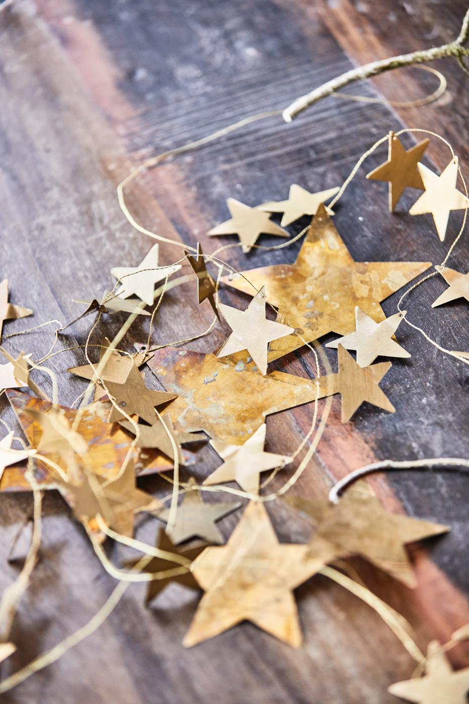Star Garland on Wire