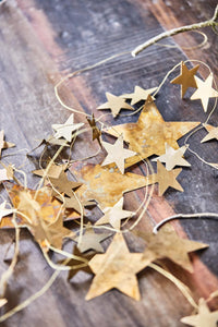 Star Garland on Wire