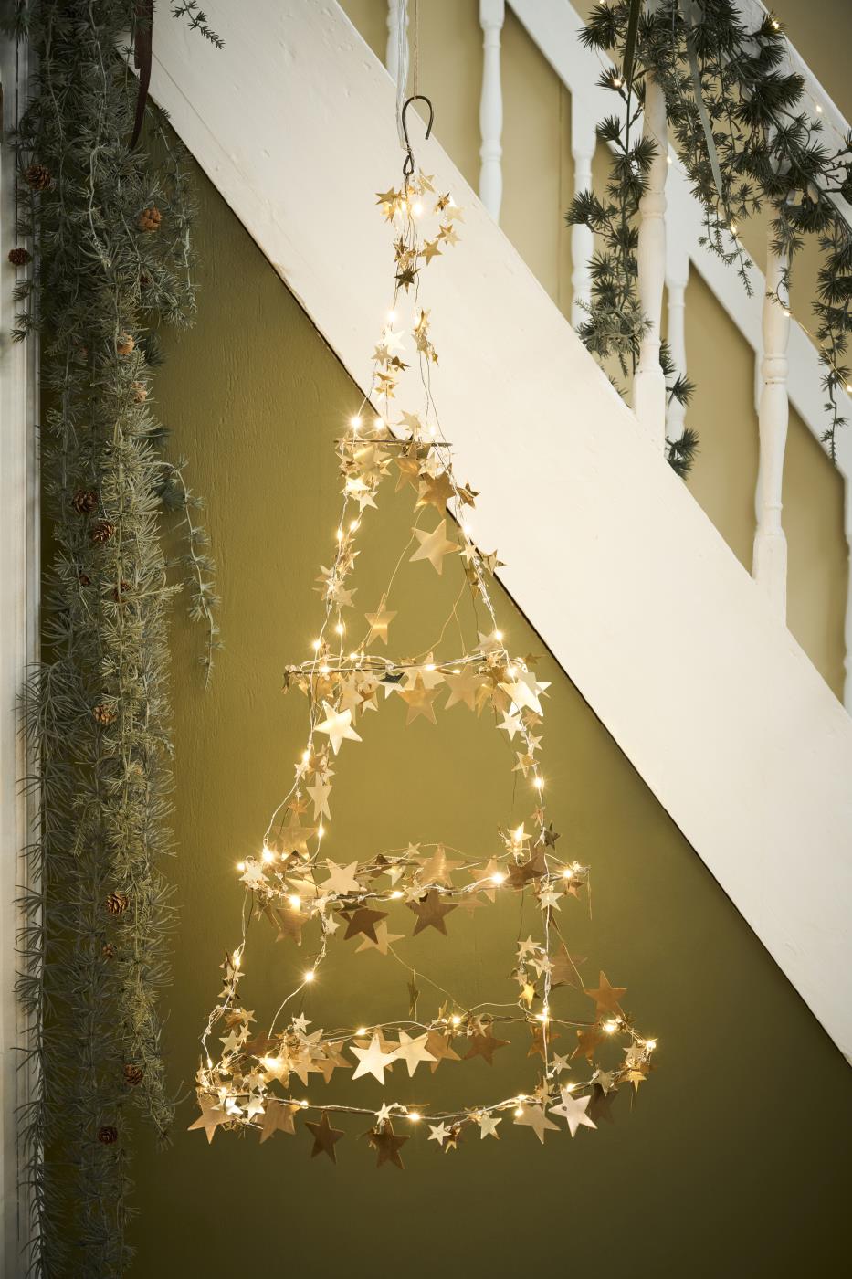 Star Garland on Wire