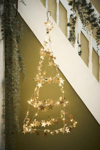 Star Garland on Wire