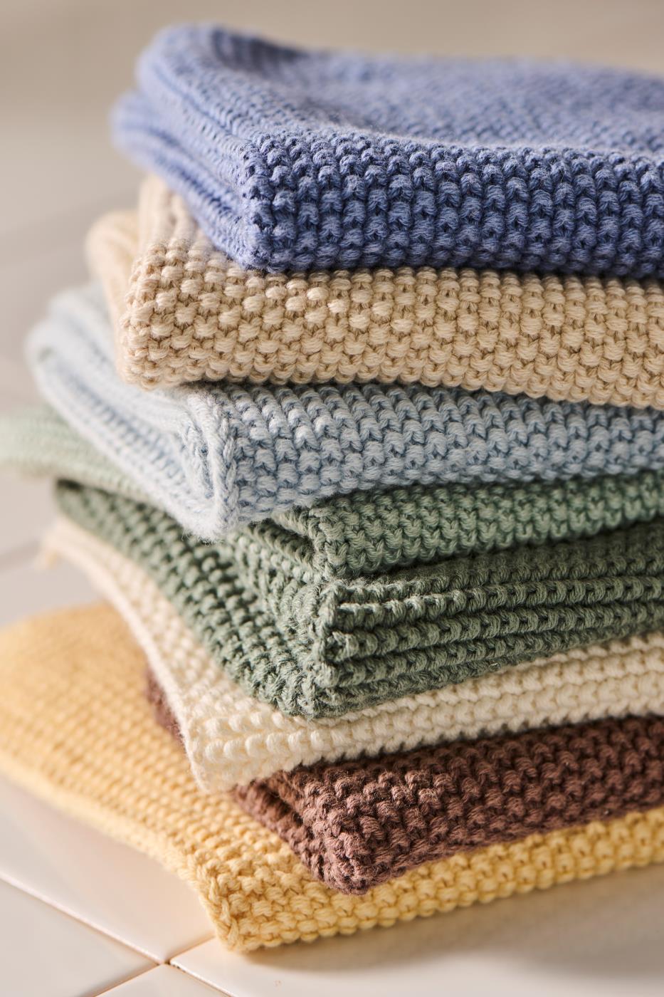 MYNTE KNITTED DISH CLOTH colours available