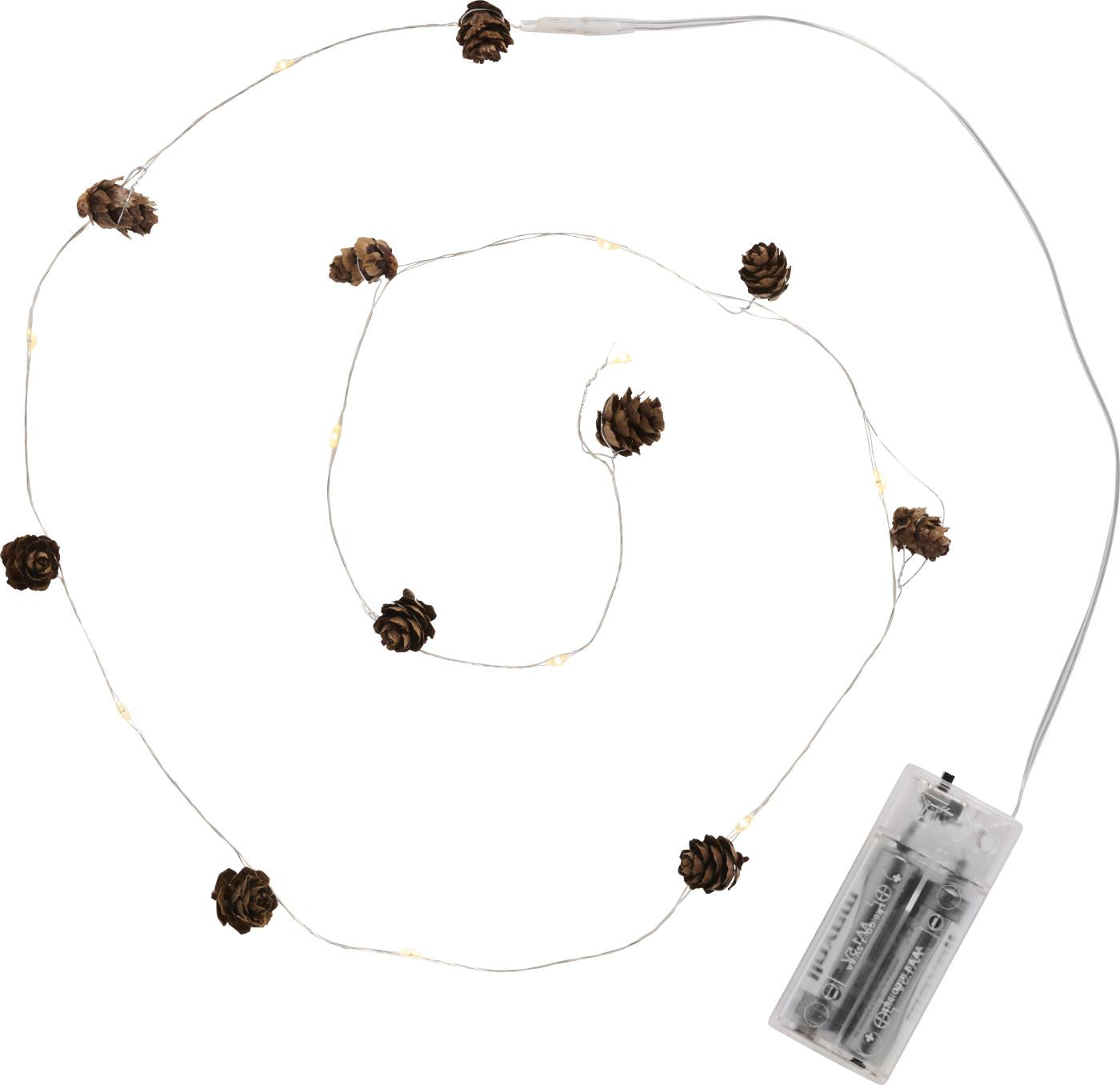 Wire String of Lights with Cones