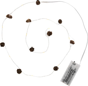 Wire String of Lights with Cones