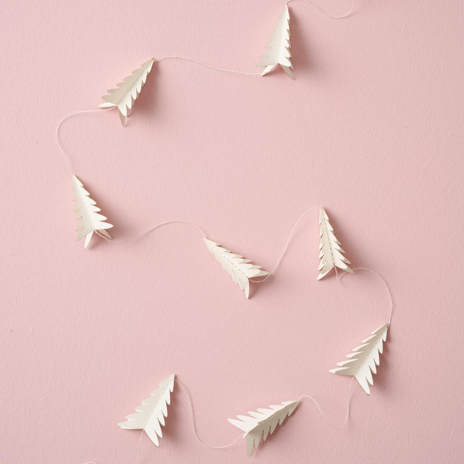 Paper Hanging Garland Tree Design