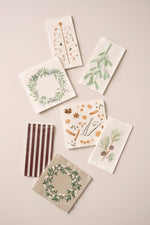 Load image into Gallery viewer, Paper Napkin Mistletoe Design 16 pack
