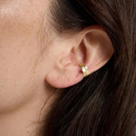 Load image into Gallery viewer, Fold Cuff Earring Gold
