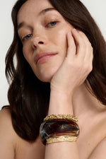 Load image into Gallery viewer, Oak Resin Bangle
