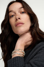 Load image into Gallery viewer, Haze Bracelet Silver Chain
