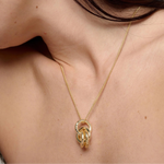 Load image into Gallery viewer, Tutti Fallow Necklace Gold
