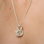 Load image into Gallery viewer, Tutti Fallow Necklace Silver

