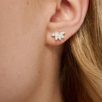 Load image into Gallery viewer, Fade Silver Earrings
