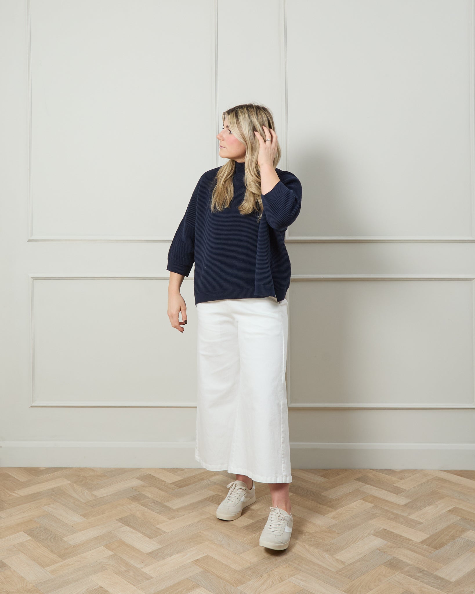 Chalk Vicki Jumper Navy