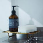 Load image into Gallery viewer, RECTANGLE BRASS STAND FOR PANS OR CAKES
