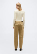 Load image into Gallery viewer, MosMosh Aymen Len Pant Oak
