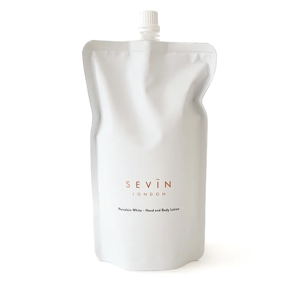 Sevin Porcelain White Hand & Body Lotion 500ml REFILL POUCH
