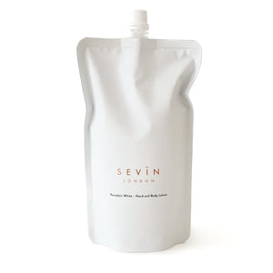 Sevin Porcelain White Hand & Body Lotion 500ml REFILL POUCH