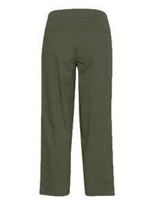 Part Two Netta Barrel Leg Trousers Khaki