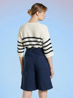 Load image into Gallery viewer, Mat de Misaine Boussole Linen Shorts Indigo
