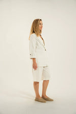 Load image into Gallery viewer, Mat De Misaine Bresil Flax Shorts

