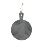 Load image into Gallery viewer, STONE SERVING BOARD WITH LEATHER STRING
