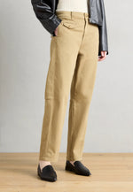 Load image into Gallery viewer, MosMosh Aymen Len Pant Oak
