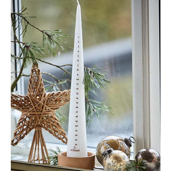 CHRISTMAS ADVENT CALENDAR CANDLE CONE