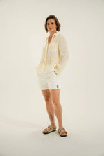 Load image into Gallery viewer, Mat de Misiane Cyclate Checked Shirt Yellow
