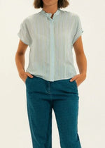 Load image into Gallery viewer, Mat de Misaine Cabotage Shirt Raye Ciel
