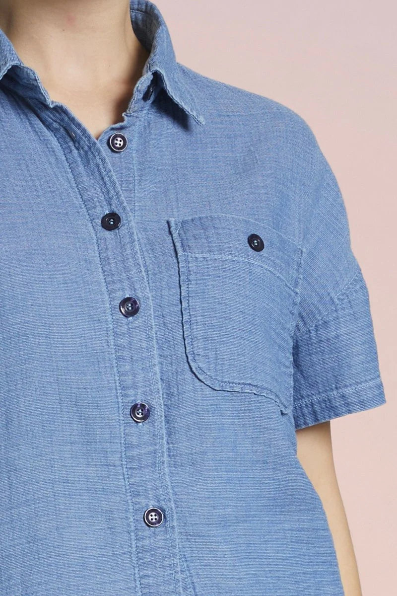 Mat De Misaine Catane Blue Short Blouse