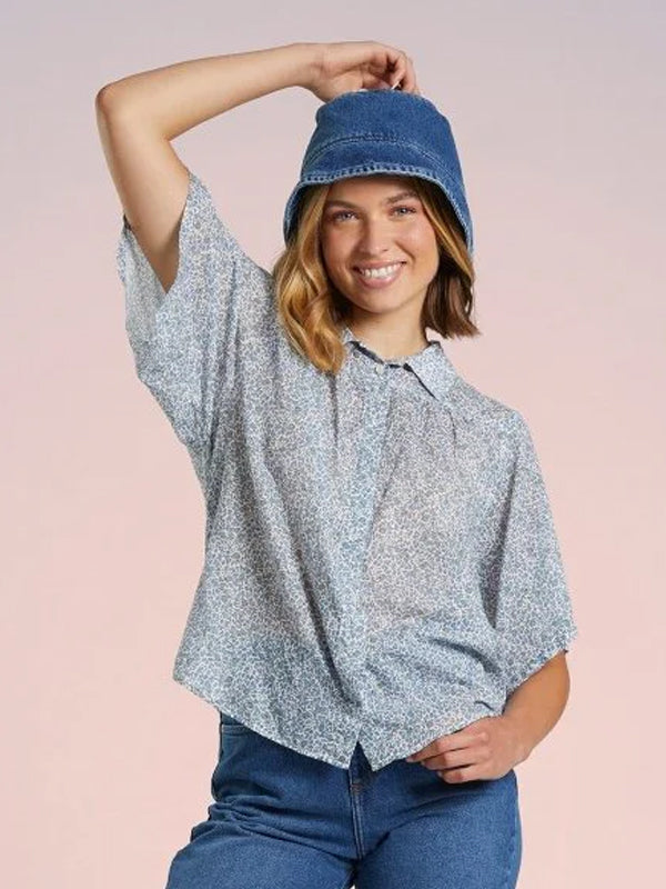 Mat De Misaine Cousteau Shirt Nuage Print