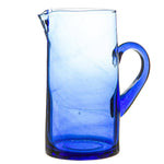 Load image into Gallery viewer, Recycled Glass Jug 1Litre Blue

