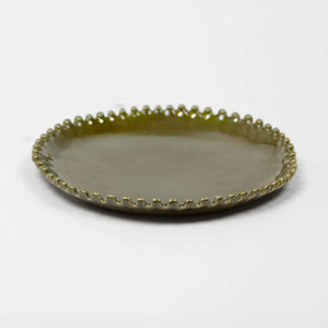 Eden Dinner Plate Green Ceramic