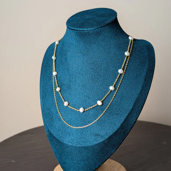 Nudie Jewellery Maris Necklace Double Strand