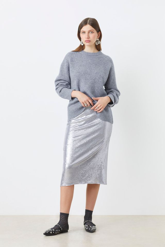 Suncoo Knitted Jumper Persan Grey