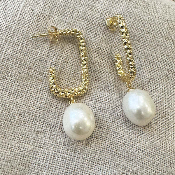 Nudie Jewellery Nacre Earrings