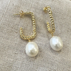 Nudie Jewellery Nacre Earrings