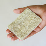 Load image into Gallery viewer, Organic Lifestyle Canvas Rectangle Scrubber With Handle
