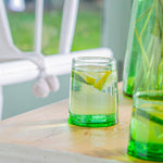 Load image into Gallery viewer, Merzouga Recycled Tumbler Glass 260ml Green
