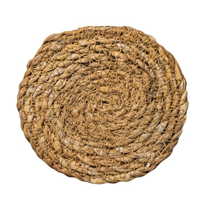 Set of 6 Handmade Typha Coasters