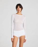 Load image into Gallery viewer, Gai &amp; Lisva Fermi Top Silk White
