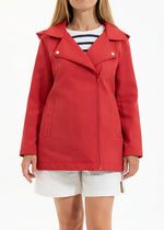 Load image into Gallery viewer, Mat De Misaine Filao Ruby Red Parka Jacket
