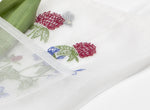 Load image into Gallery viewer, Organza Fleuriste Rouge Red Floral Shopping Bag
