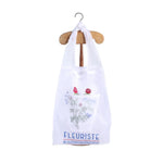 Load image into Gallery viewer, Organza Fleuriste Rouge Red Floral Shopping Bag
